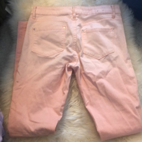 Pink Club Monaco Skinny Jeans - Size 4 - Picture 3 of 3